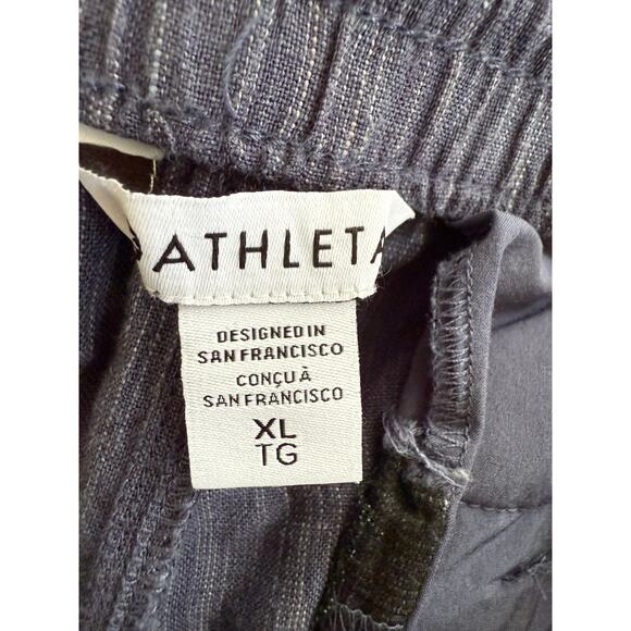 Athleta Indigo Wide Leg Pants - Picture 3 of 5